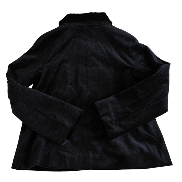 NWT Talbots 2P Navy Blue Velour Blazer Sport Coat - Picture 3 of 16